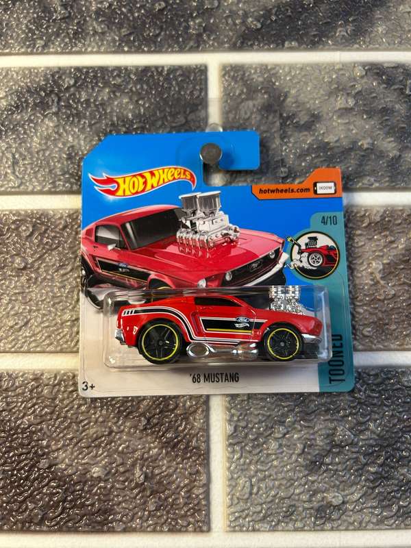 Hot Wheels '68 Mustang "Tooned" 4/10