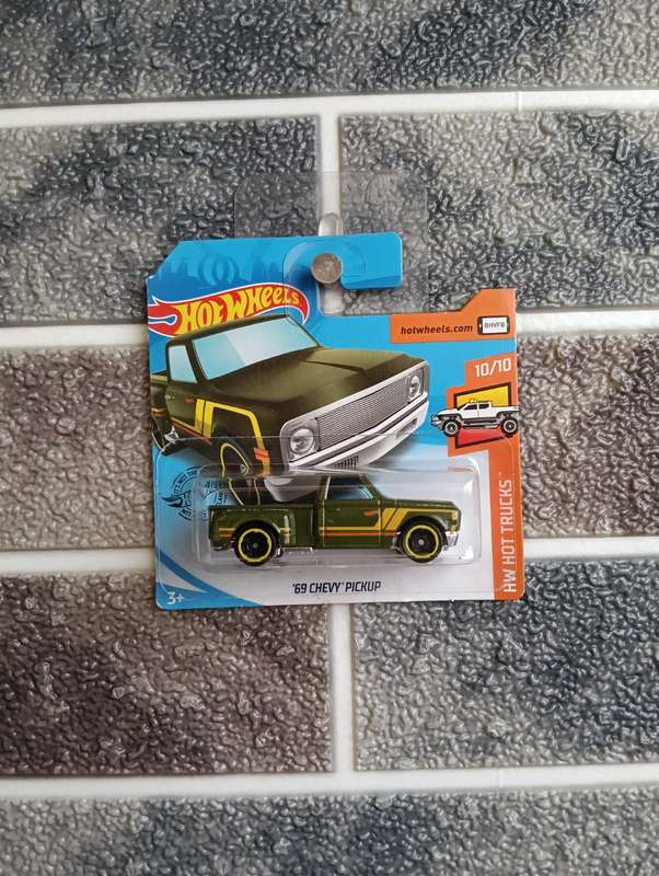 Hot Wheels 69 Chevy Pickup 10/10