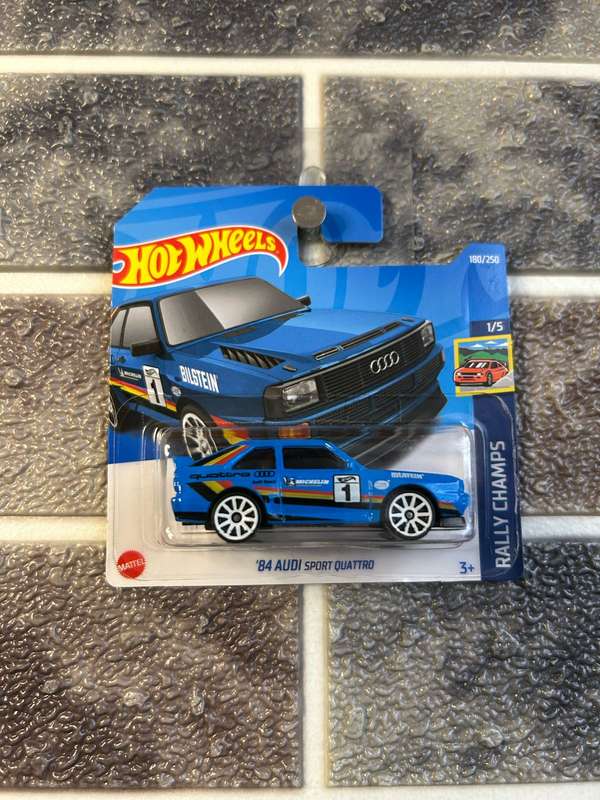 Hot Wheels 84 Audi Sport Quattro 1/5