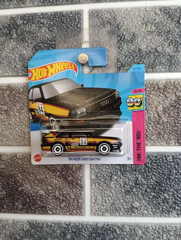 Hot Wheels 84 Audi Sport Quattro 80s 9/10