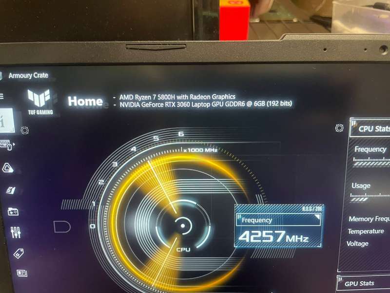 Asus TUF Gaming Laptop Ryzen 7 RTX3060