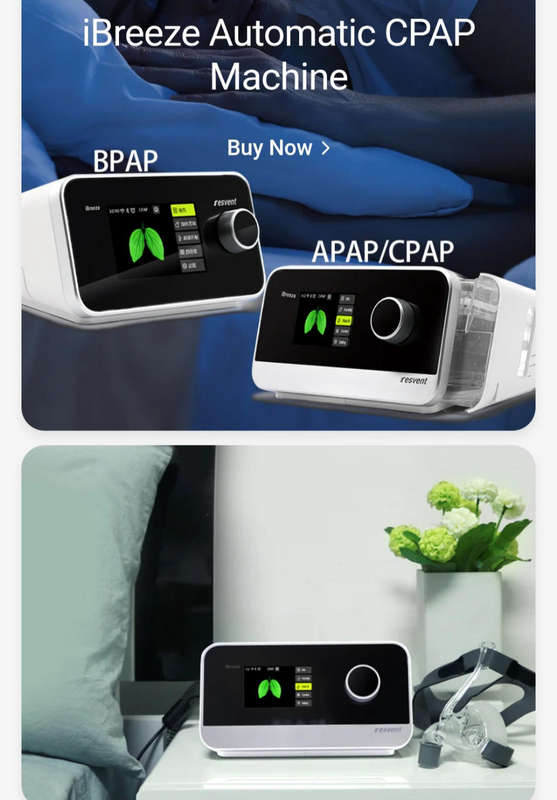 RESVENT IBREEZE CPAP