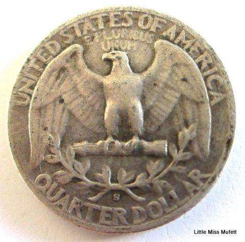 A 1943 USA Quarter Dollar---CompositionSilver (.900) Weight6.25 g