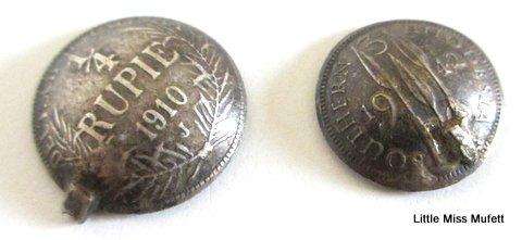 A lot of scrap silver coins mostly Union of South Africa--Total 65 Gram