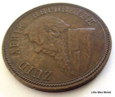 An 1892 ZAR Kruger Penny---Top grade