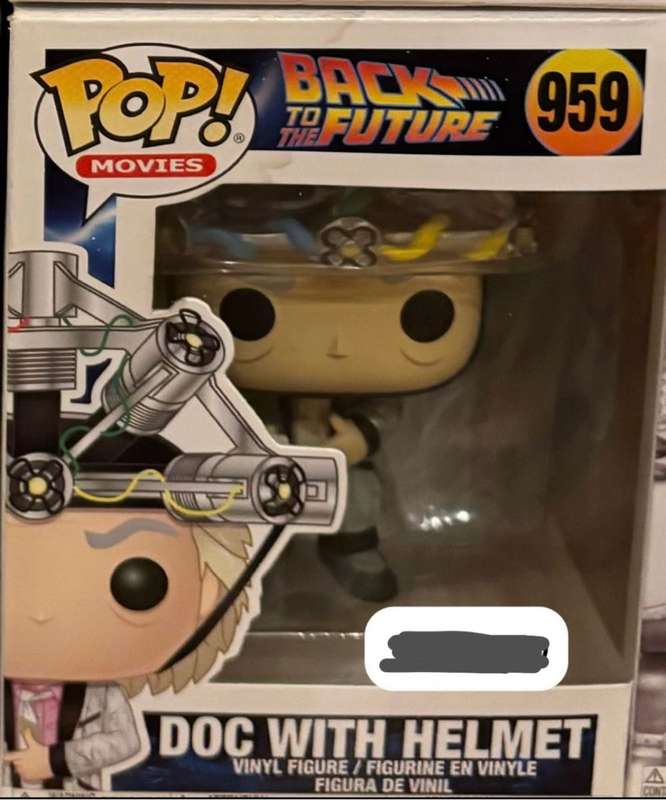 Doc with helmet Funko pop