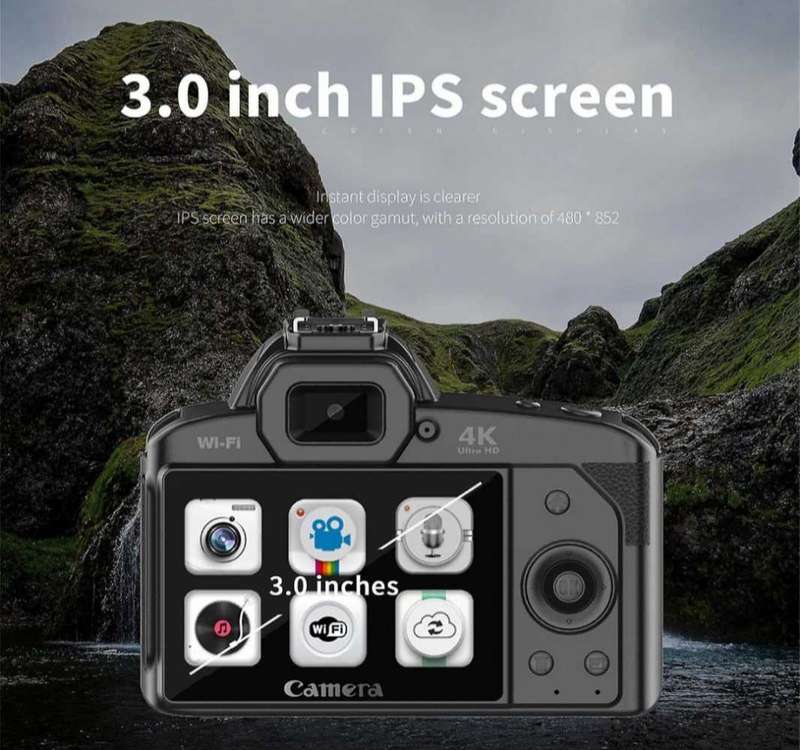 D5 Wifi camera 64MP + 64GB SD