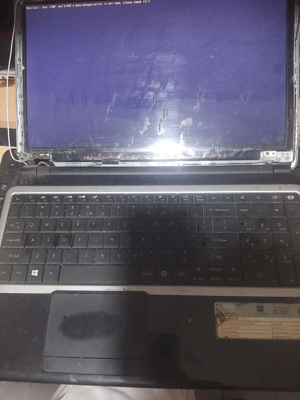 Laptop Packard and HP