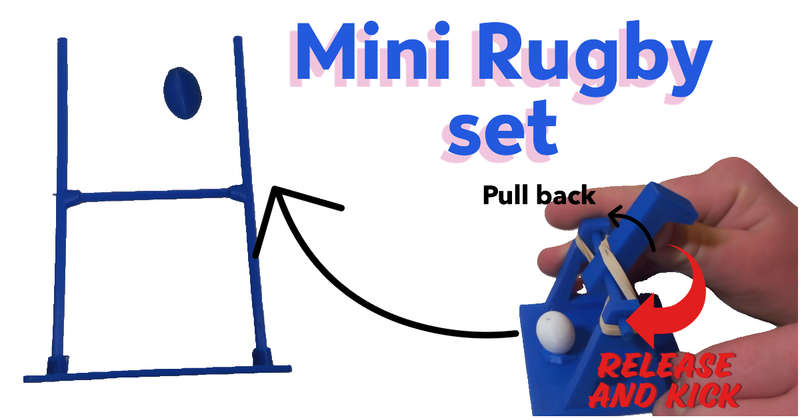 Mini Rugby game set
