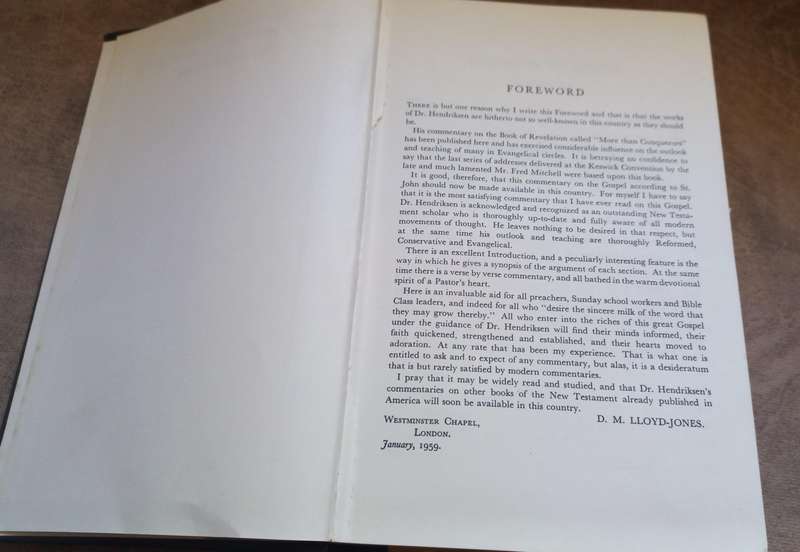 New Testament Commentary: Gospel of John by William Hendriksen