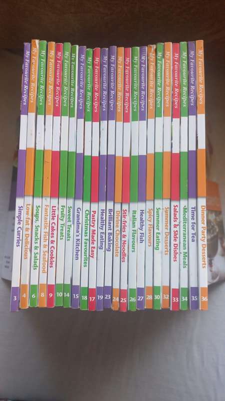 Bulk deal! 23 'My Favourite Recipes' books for resellers