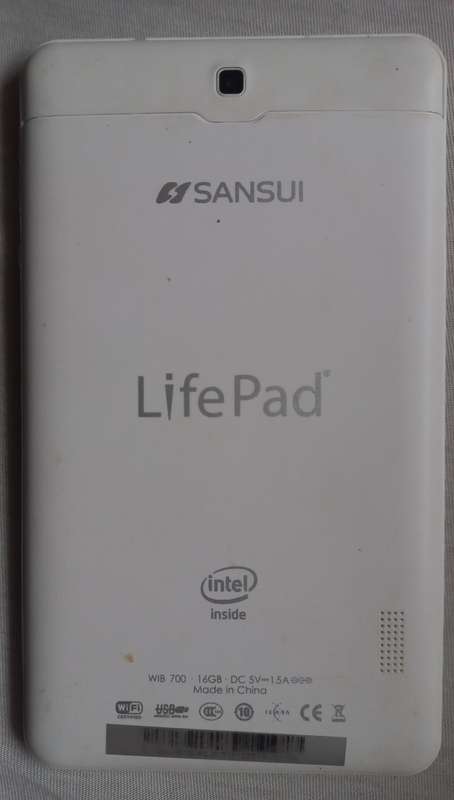 Sansui 7" Windows Tablet  Non funcional, Sold for Parts No reserve price