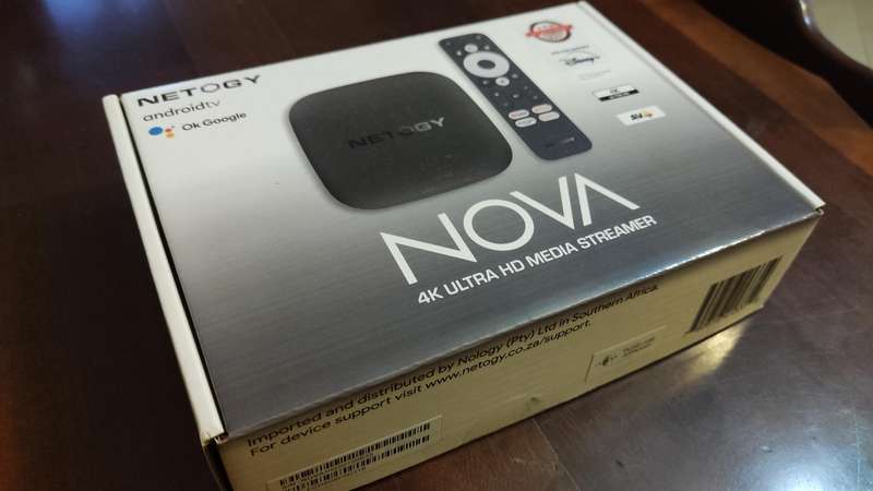 Netogy Nova Android TV Box 4K Ultra HD