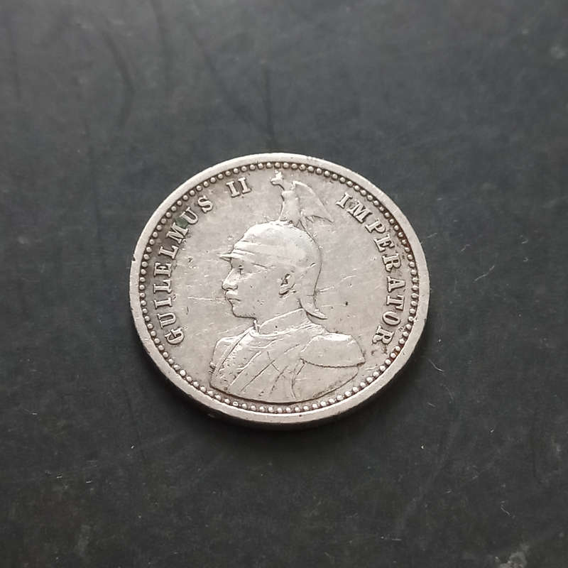 1904 German East Africa 1/4 Rupie