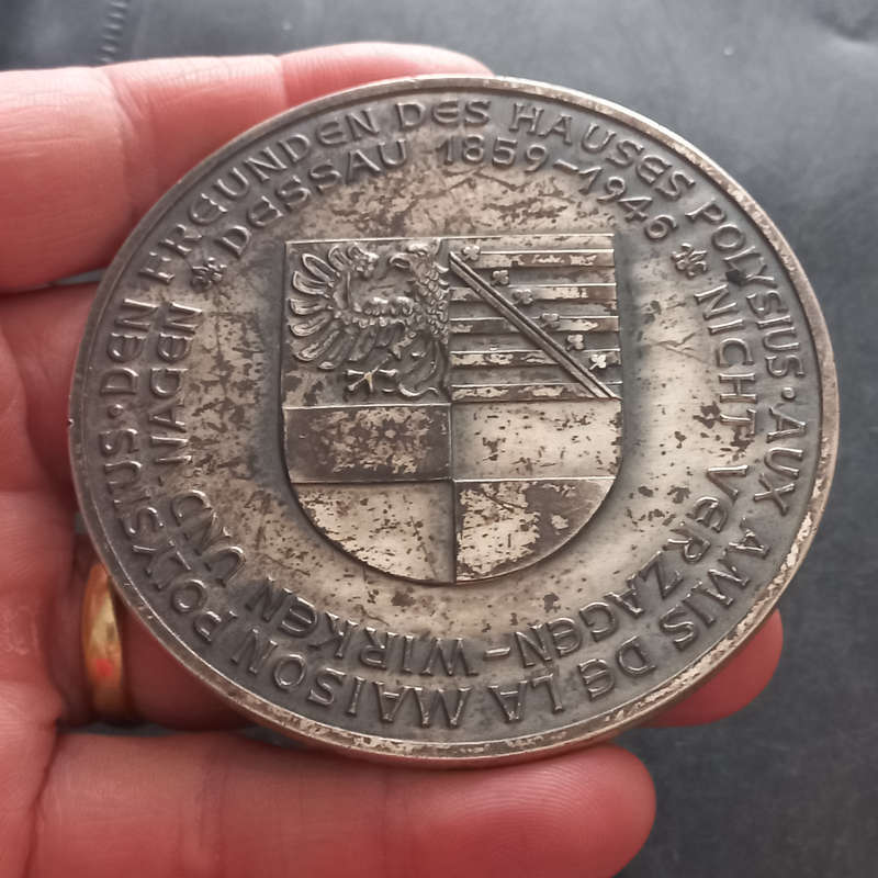 1946 German Commemorative medal. Very large