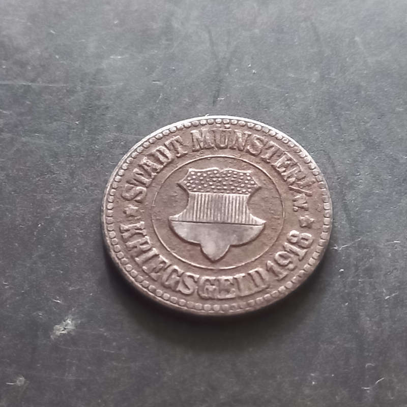 1918 German Notgeld 10 Pfennig