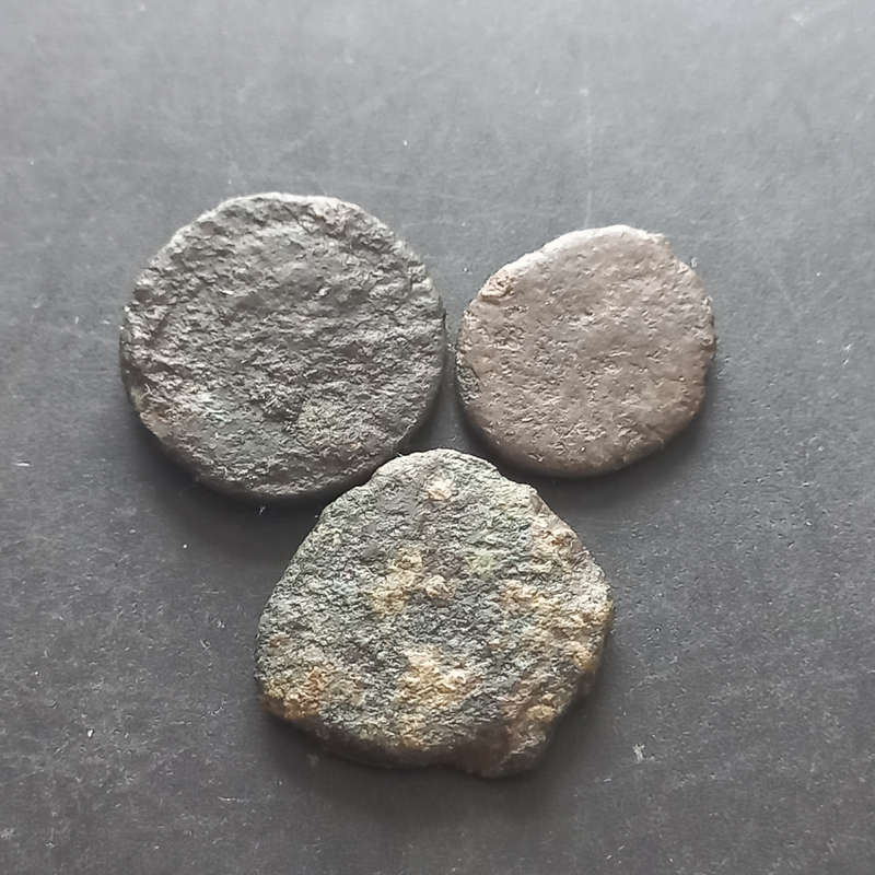 3 Unknown Ancient coins.