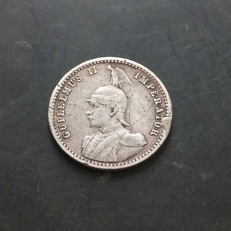 1907J German East Africa Quarter Rupie