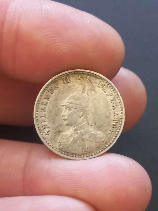 1910J German East Africa 1/4 Rupie