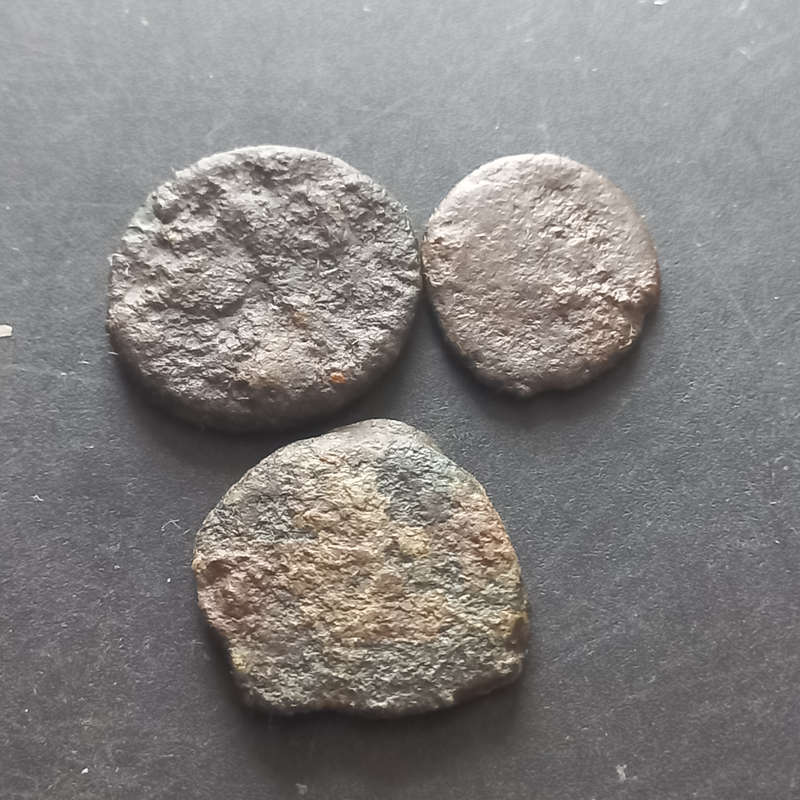 3 Unknown Ancient coins.