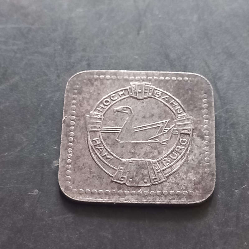 1921/2 German Notgeld 20 Pfennig Transit token