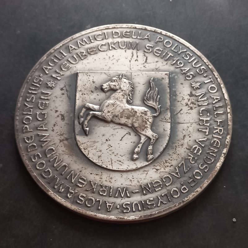 1946 German Commemorative medal. Very large