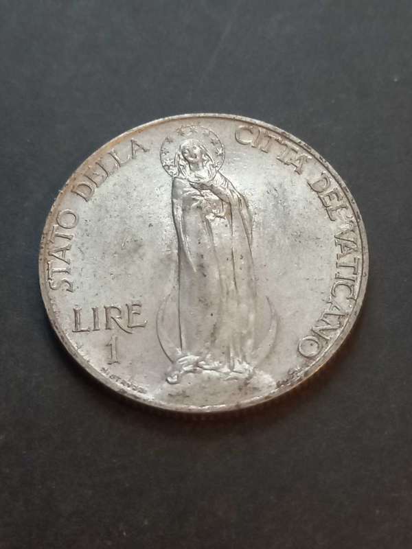 1936 L.1 Vatican City**Scarce**Mintage 40 000
