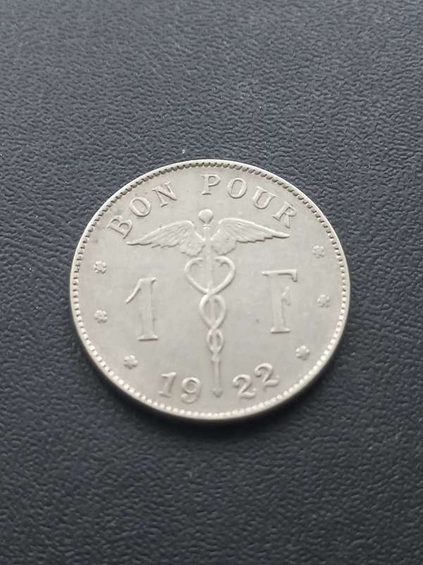 1922 Belgique 1 F
