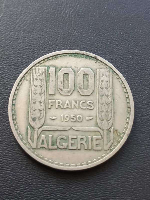 1950 Algerie 100 Francs