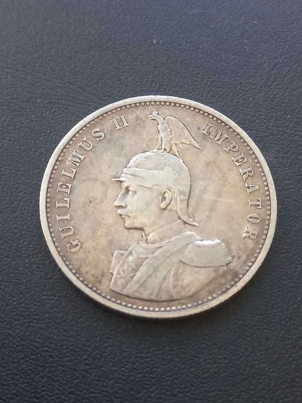 1898 German East Africa 1 Rupie
