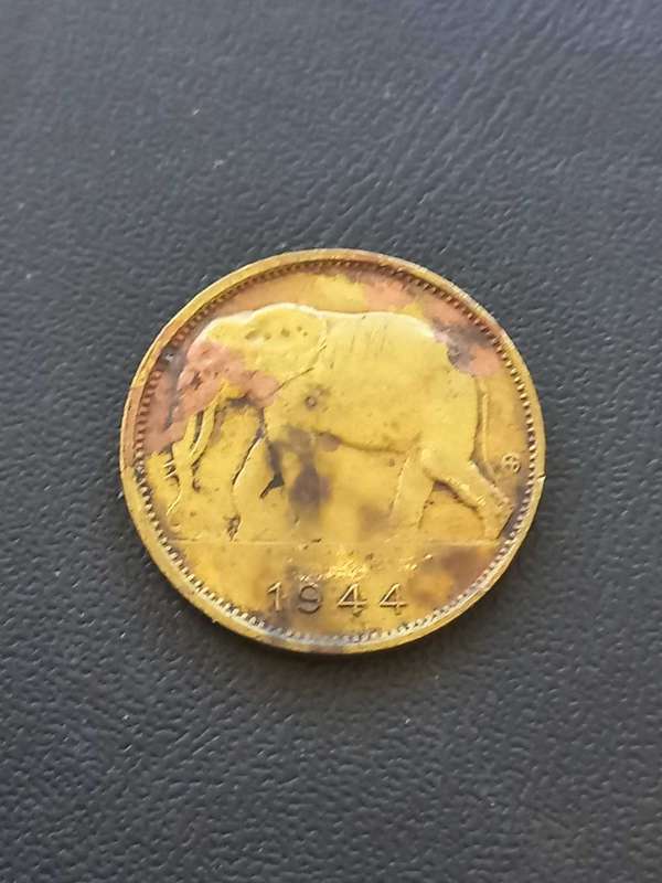 1944 Belgisch Congo 1Fr
