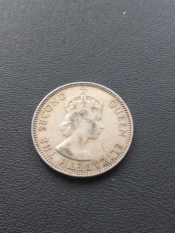 1954 East Africa Half Shilling
