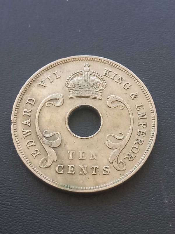 1907 East Africa and Uganda 10 Cent. **Rare**