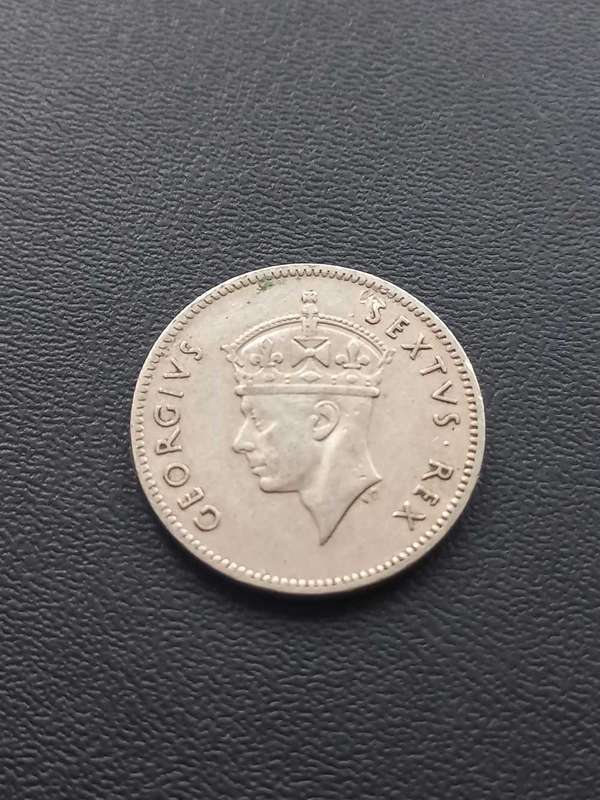 1949 East Africa Half Shilling