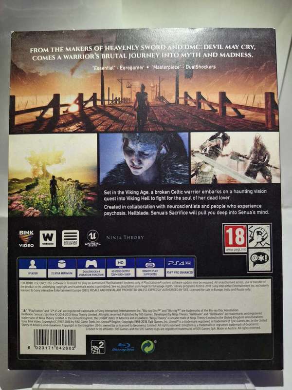 Hellblade: Senua's Sacrifice (PS4)