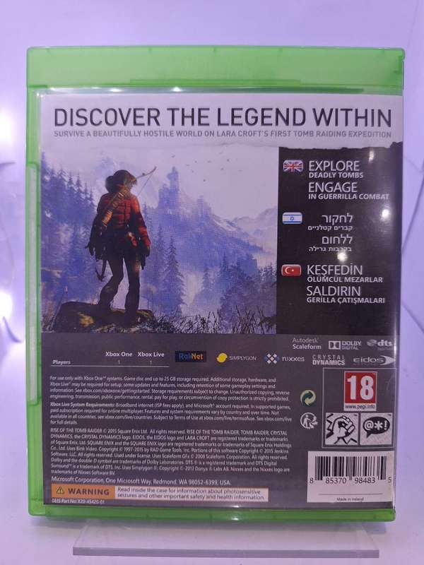 Rise Of The Tomb Raider (XBOX ONE)
