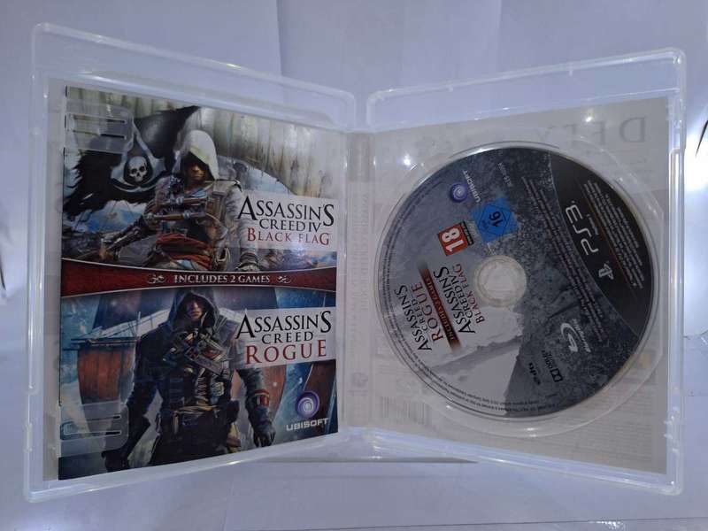 Assassin's Creed IV: Black Flag + Assassin's Creed:  Rogue Double Pack (PS3)