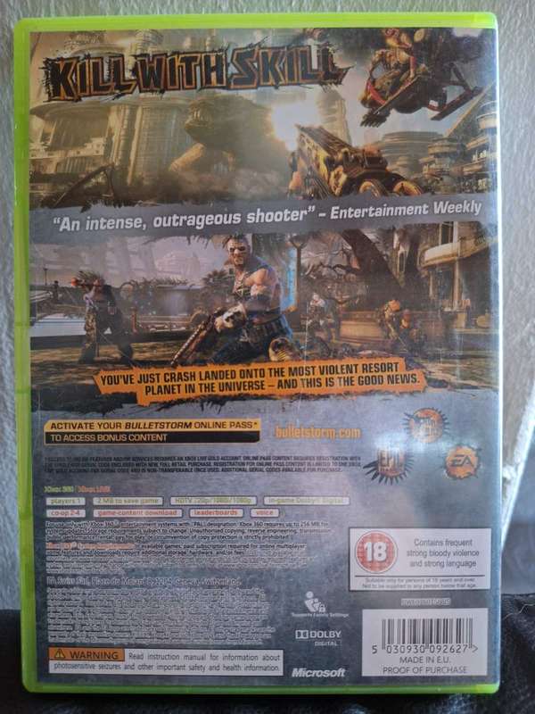 Bulletstorm (XBOX 360)