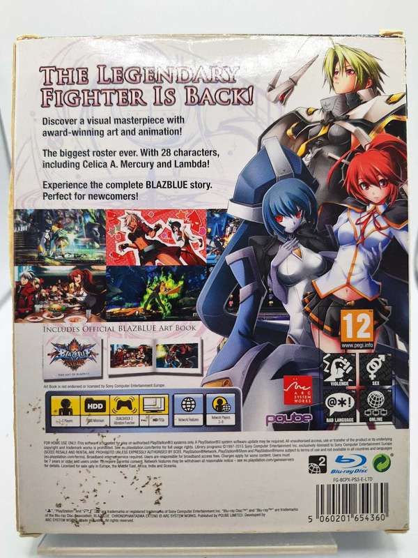 Blazblue: Chrono Phantasma Extend - Limited Edition (PS3)