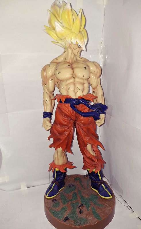 Dragon Ball Z Anime Super Saiyan Goku Figure.
