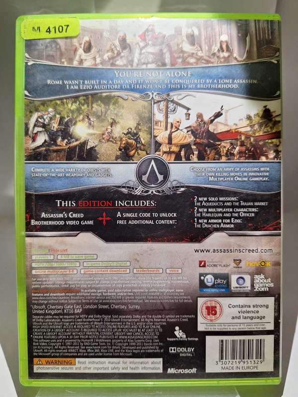 Assassin's Creed: Brotherhood - Classics (XBOX 360)