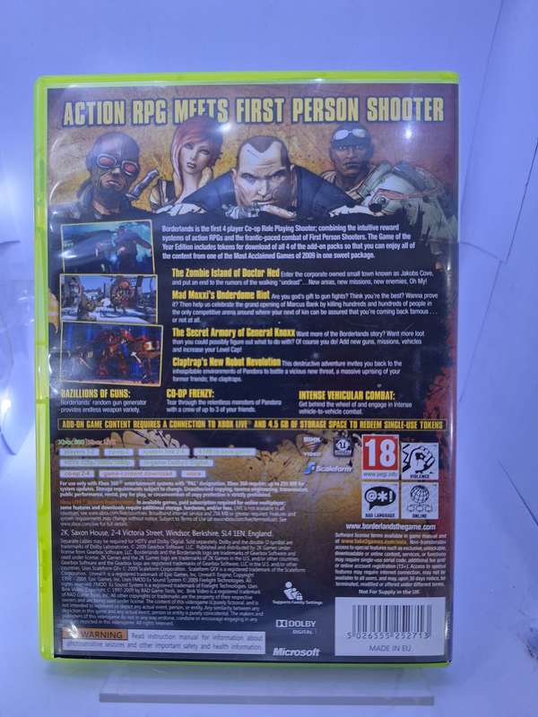 Borderlands - Game of The Year Edition (XBOX 360)