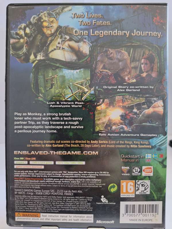 Enslaved: Odyssey to the West (XBOX 360)
