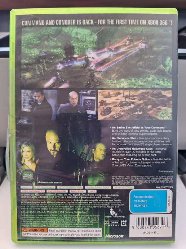 Command & Conquer: Tiberium Wars (XBOX 360)