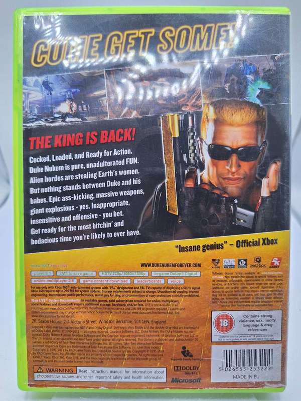 Duke Nukem Forever (XBOX 360)