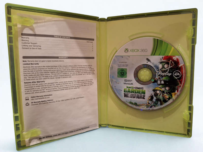 Plants VS Zombies: Garden Warfare (XBOX 360)