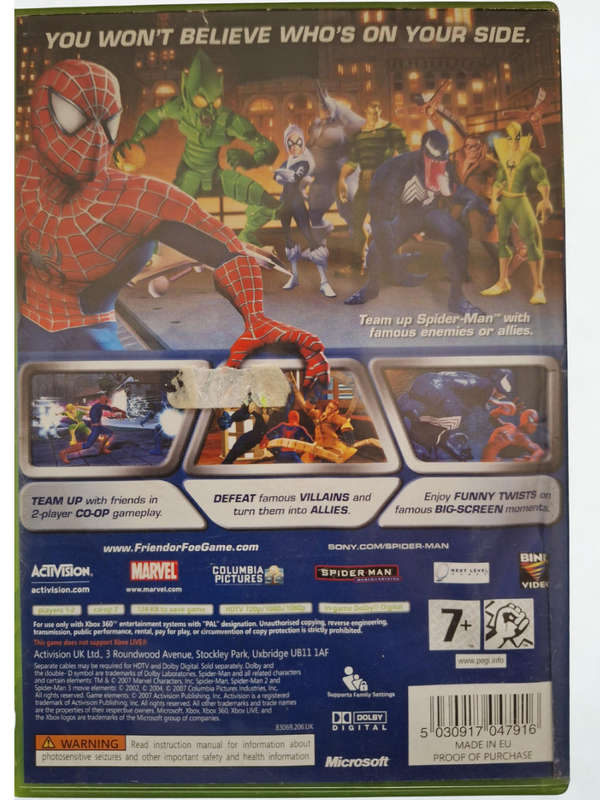 Spider-Man: Friend or Foe (XBOX 360)