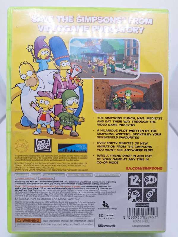 The Simpsons: Game (XBOX 360)