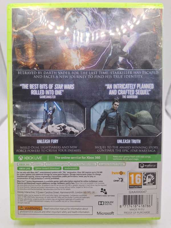 Star Wars The Force Unleashed II - Classics (XBOX 360)