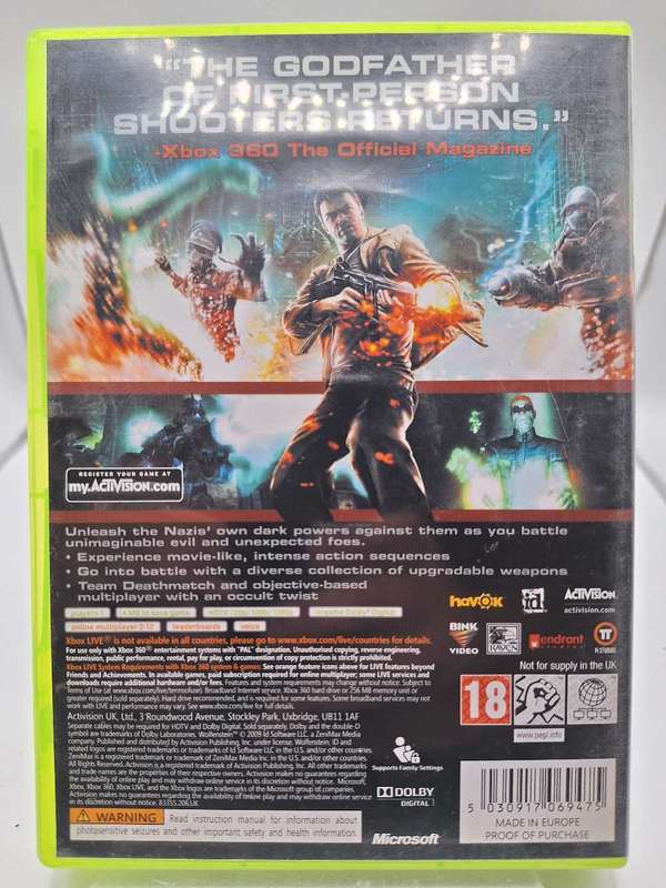 Wolfenstein (XBOX 360)
